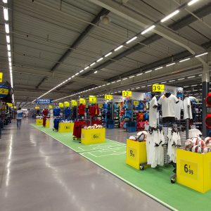 Sport Store Lighting - 100% LED